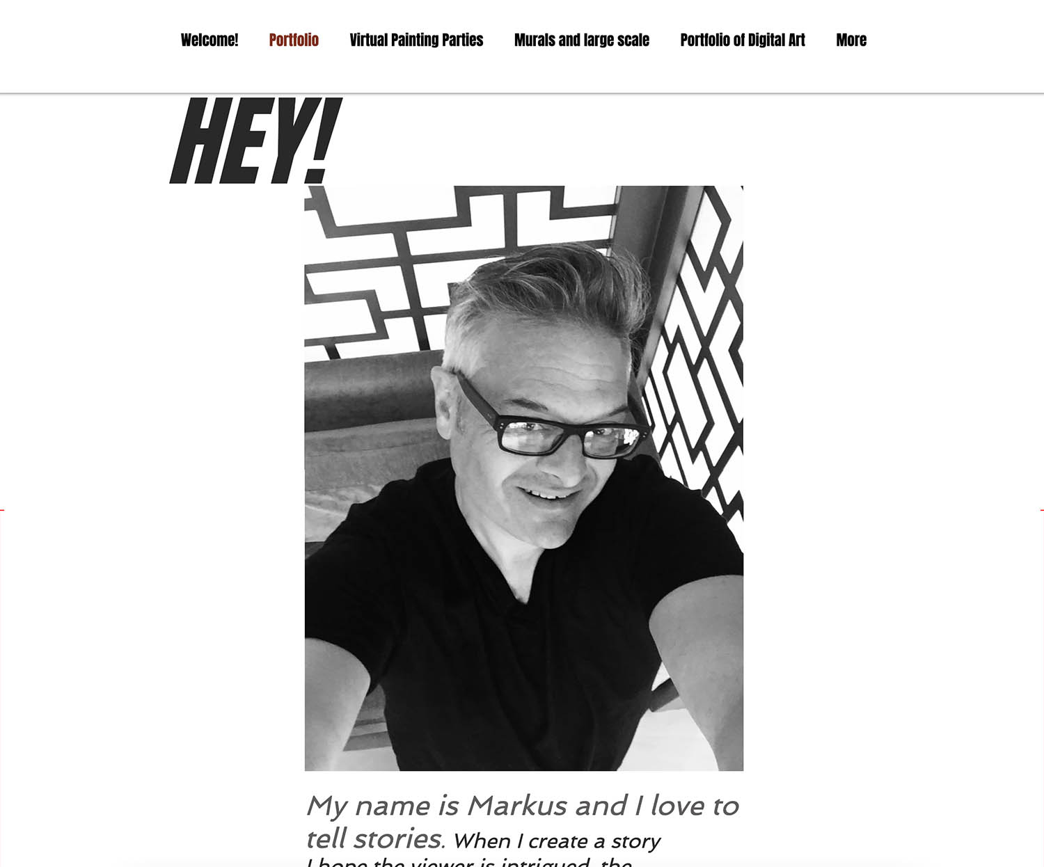 Markus Lewis Website