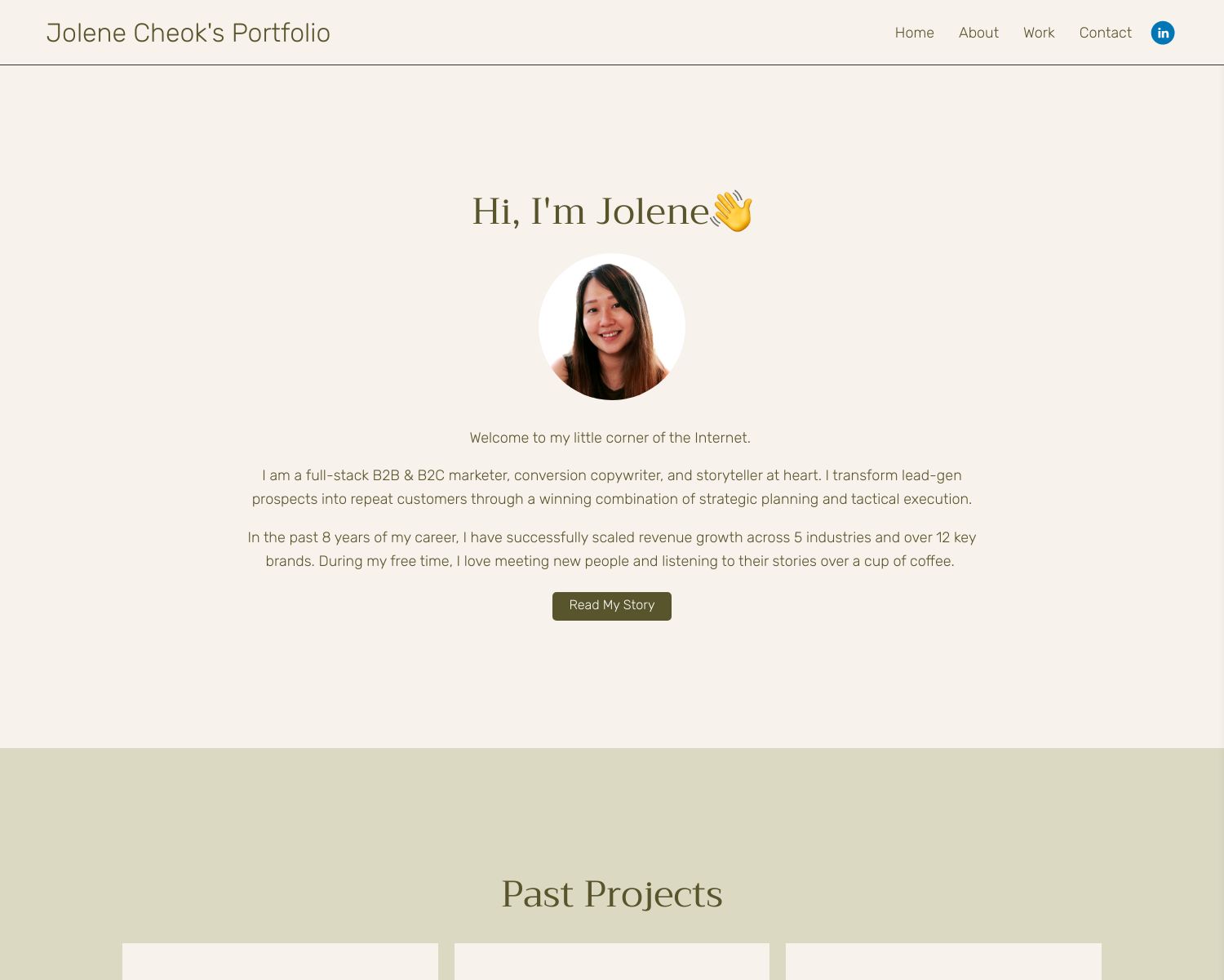 Jolene Cheok's Portfolio