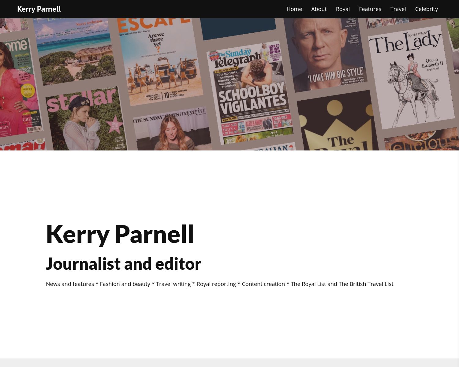 Kerry Parnell Portfolio Example