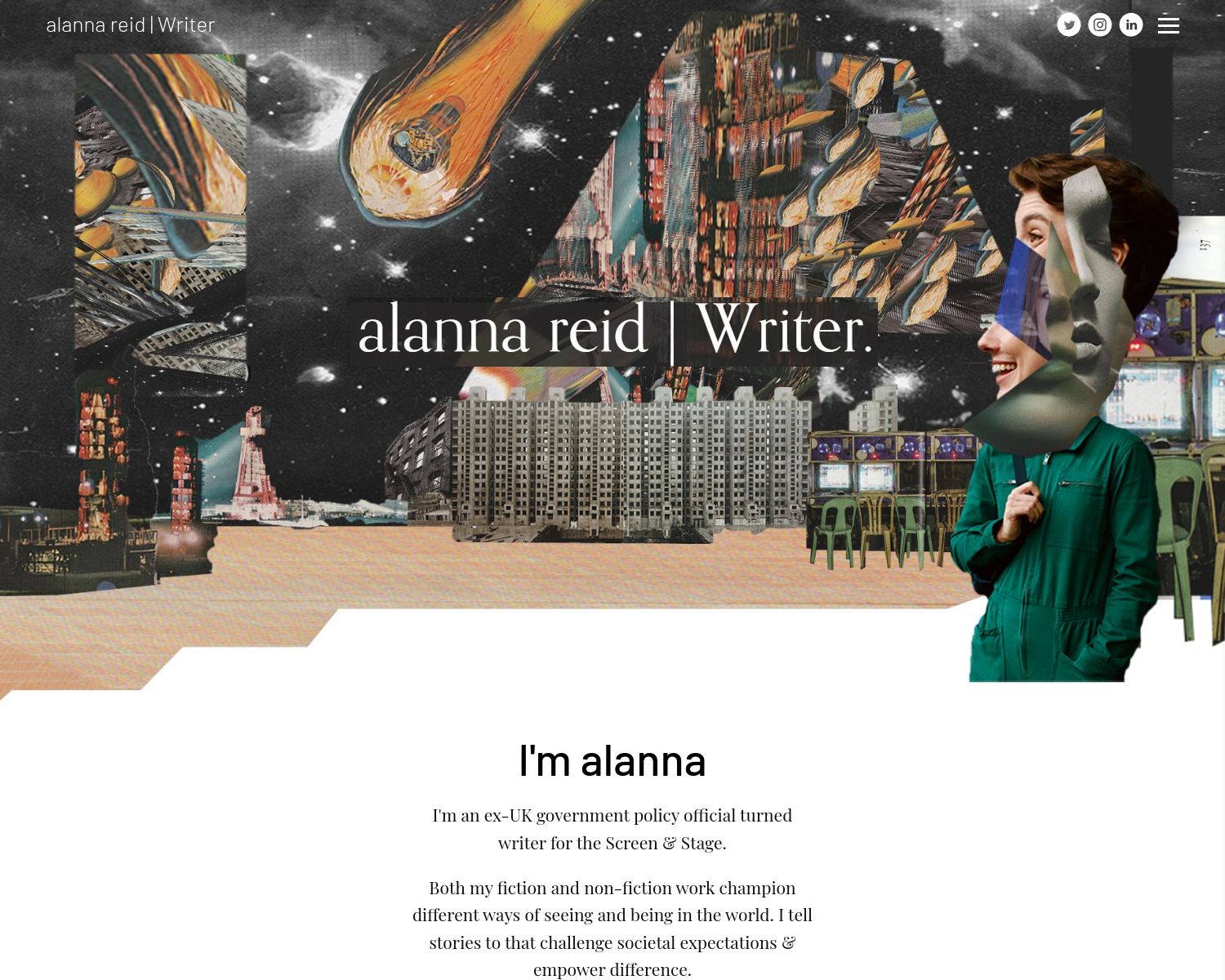Alanna Reid Screenwriter Portfolio