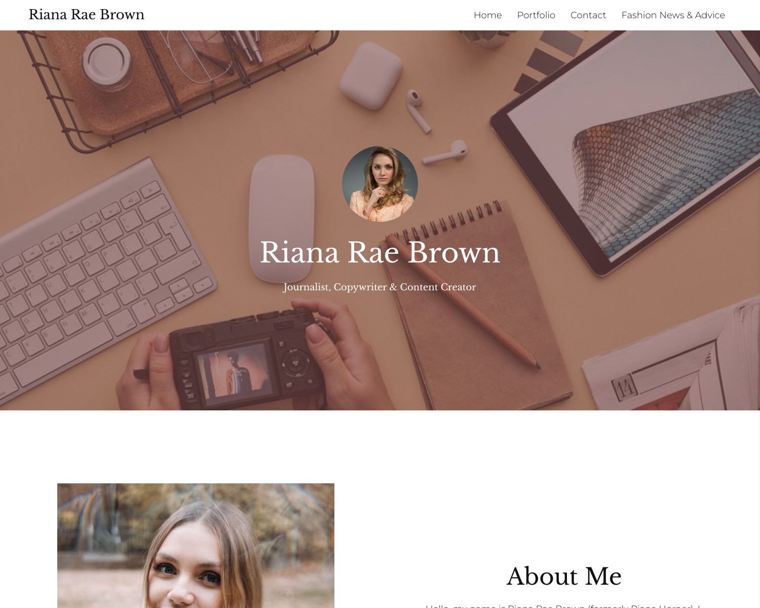 Riana Rae Brown's Portfolio