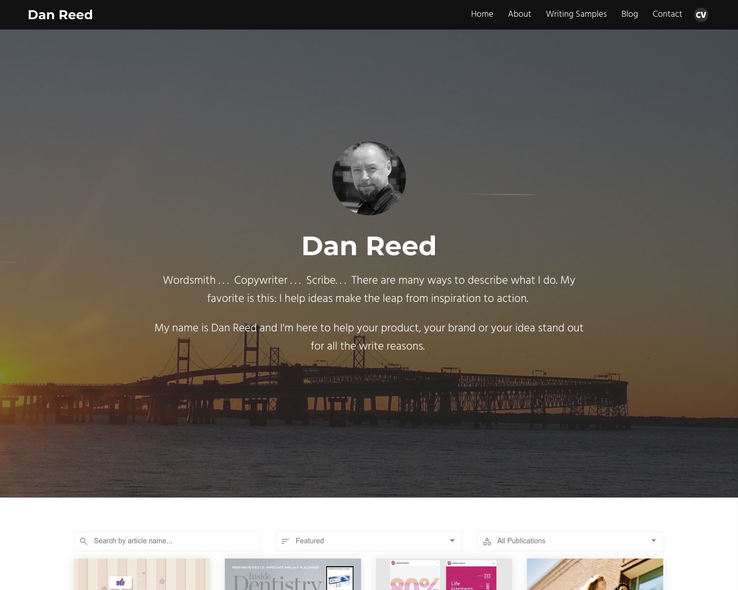 Dan Reed's Portfolio