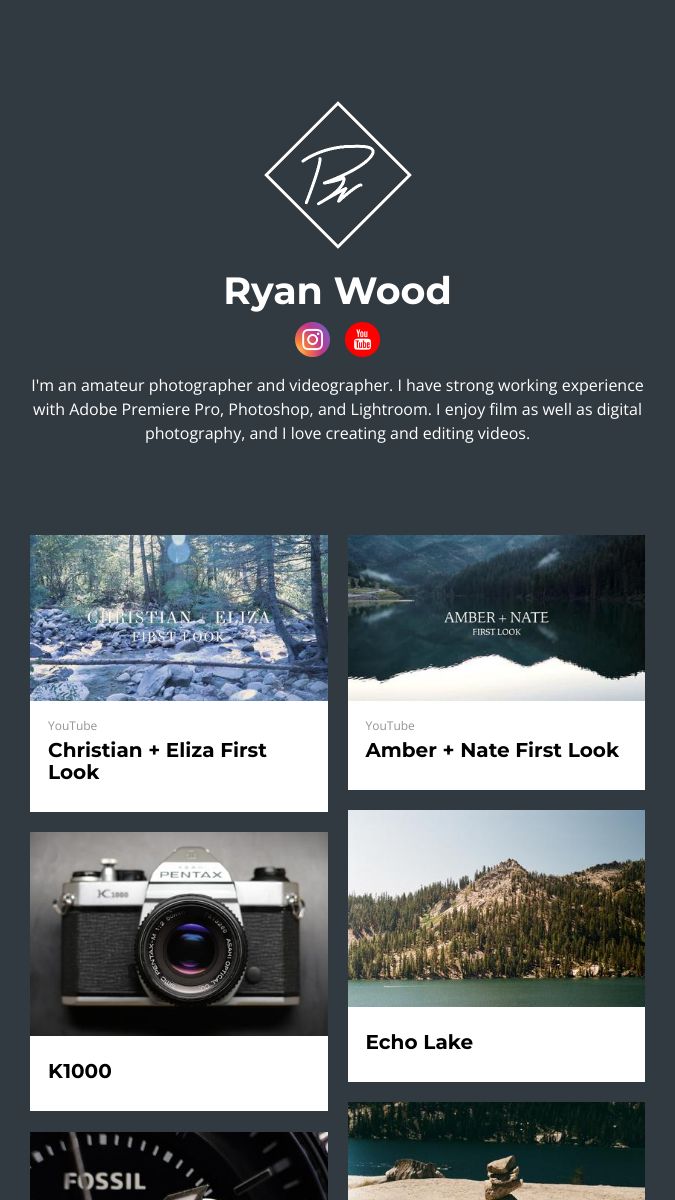 Ryan Wood Portfolio