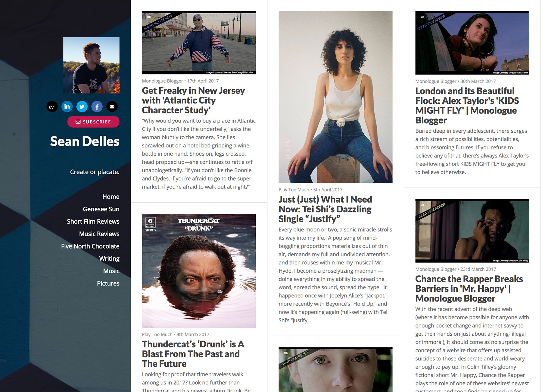Example Writing Portfolios Journo Portfolio