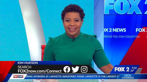 Kim Hudson says farewell to FOX 2