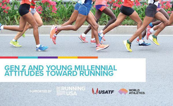 Report on Gen Z and Young Millennial Attitudes Toward Running by Running USA, the USATF and World Athletics