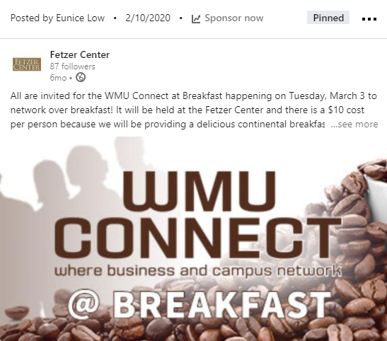 WMU Connect @ Breakfast