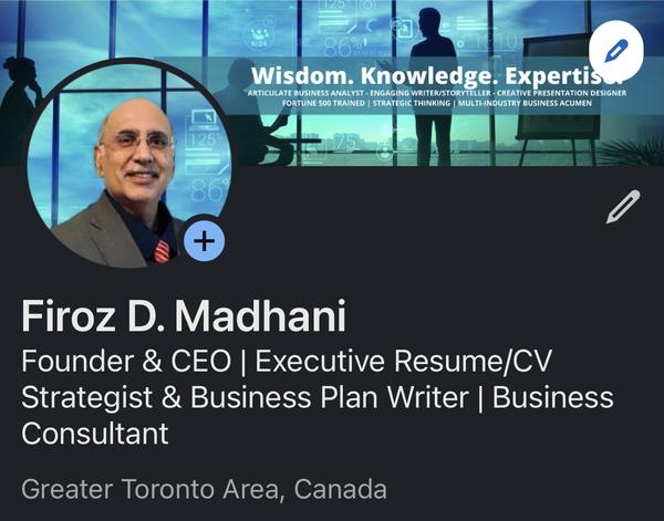 Design Impact: Custom LinkedIn profile branding Toronto / GTA