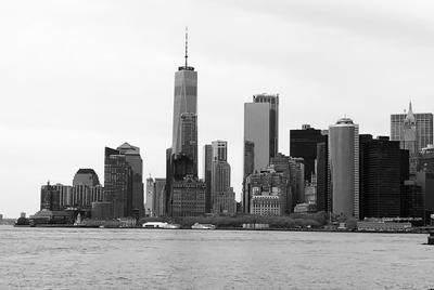 Manhattan skyline from Governors Island