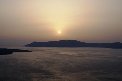 Sunset over Santorini