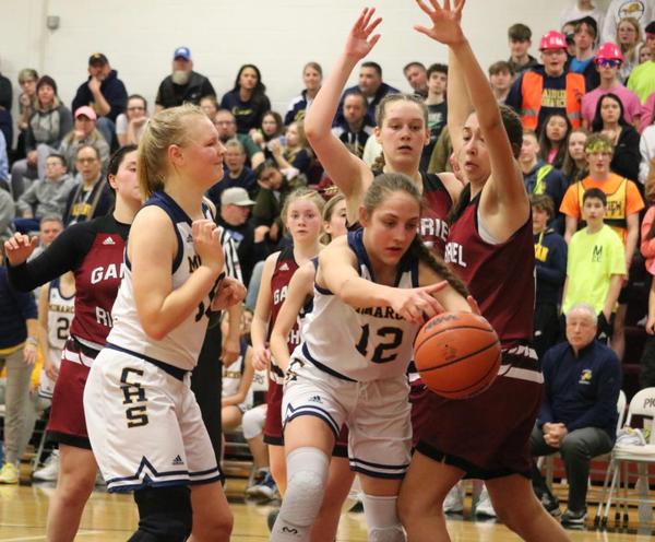 Dearborn Heights Annapolis at Romulus girls basketball photo