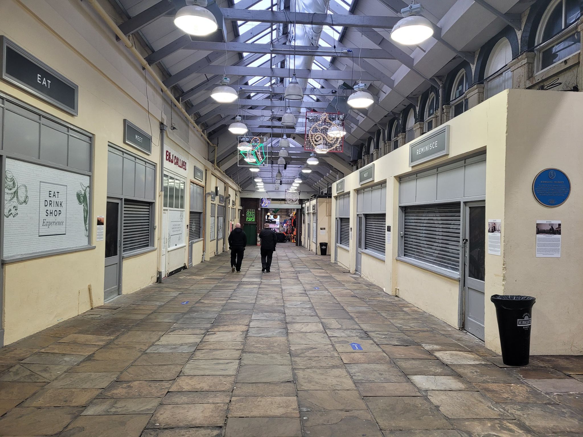 Empty Corridors of Kirkgate Market
