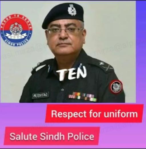Video Praises Police in Sindh, Pakistan Video Praises Police in Sindh, Pakistan