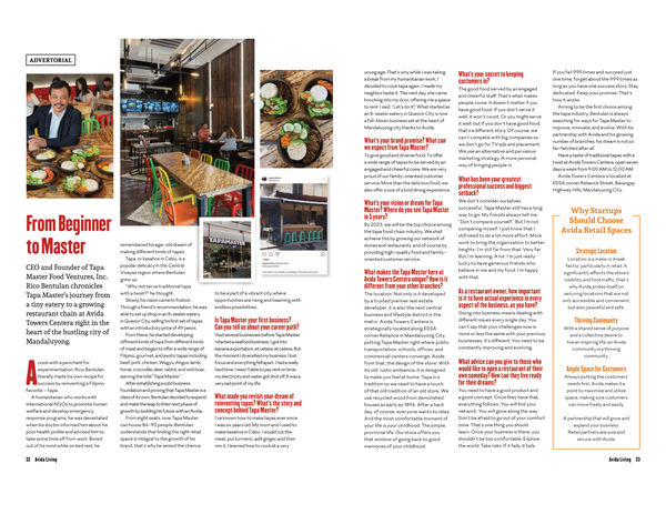 Avida Living Advertorial