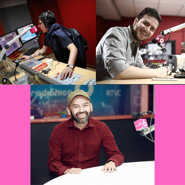 Gonzalo Rodriguez, Diego Bolaños y Alvaro "El Profe" Gonzales