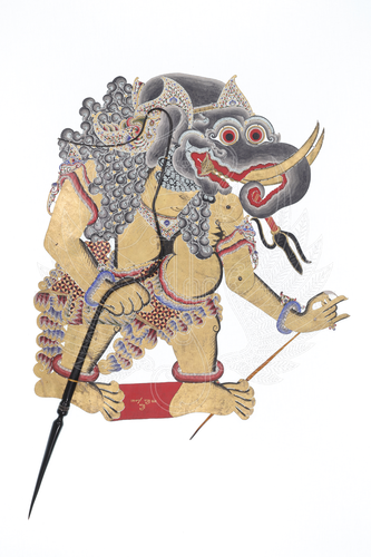Digtya Kunyjara - Tokoh Raksasa (Buta) dengan Kepala Berbentuk Gajah
