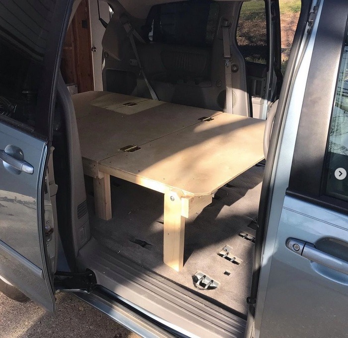 Toyota Sienna Camper Van - Budget Build - Michael Boyink