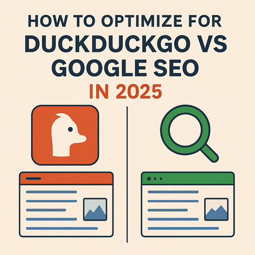 How to Optimize for DuckDuckGo vs Google SEO in 2025