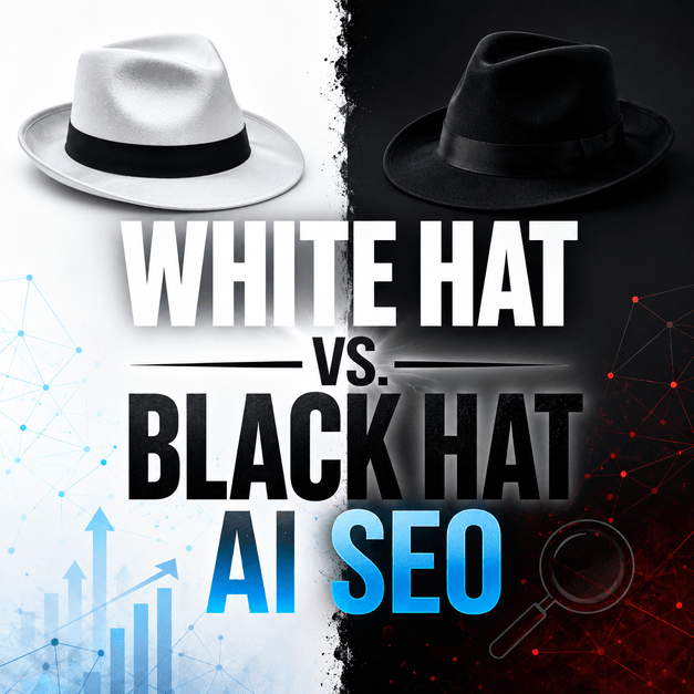 White Hat vs Black Hat AI SEO White Hat vs Black Hat AI SEO