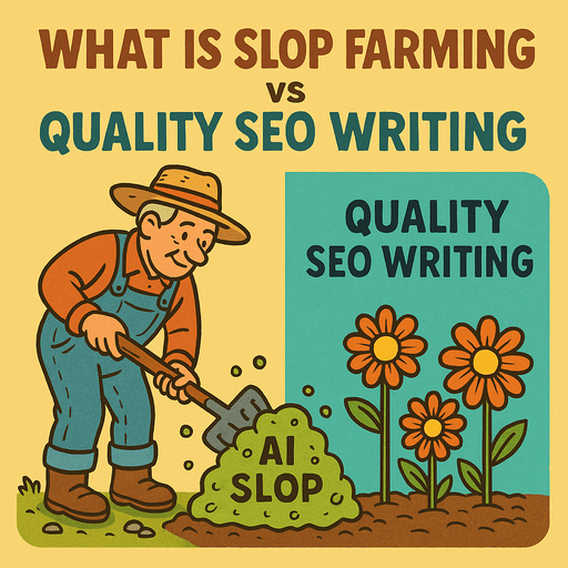 What Is Slop Farming vs. Quality SEO Writing?