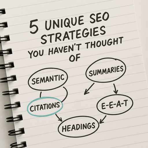 5 Unique SEO Strategies You Haven’t Thought Of