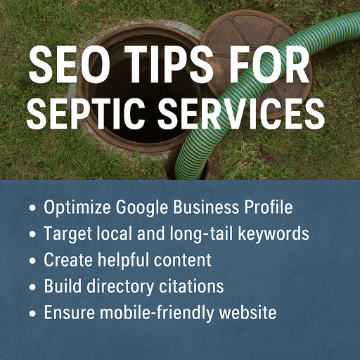 SEO Tips for Septic Services