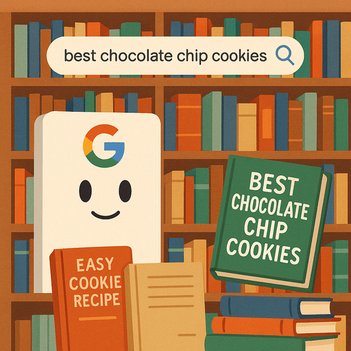 SEO is like writing a great book title SEO is like writing a great book title