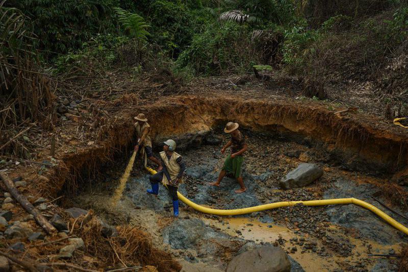 In the wake of coup, gold mining boom is ravaging Myanmar