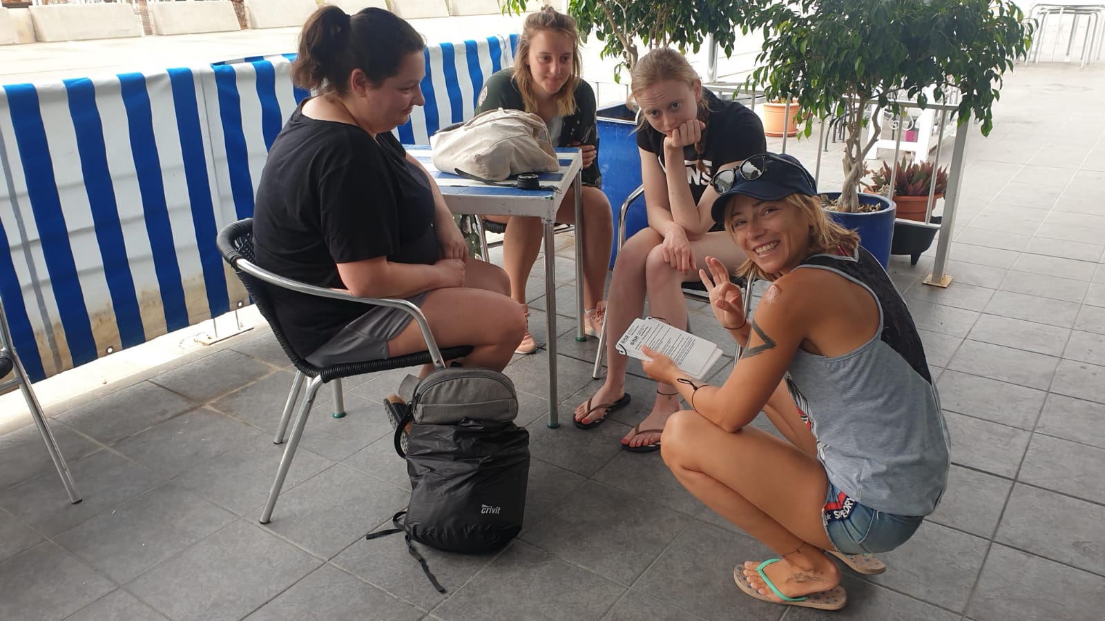 Briefing for PADI Open Water students