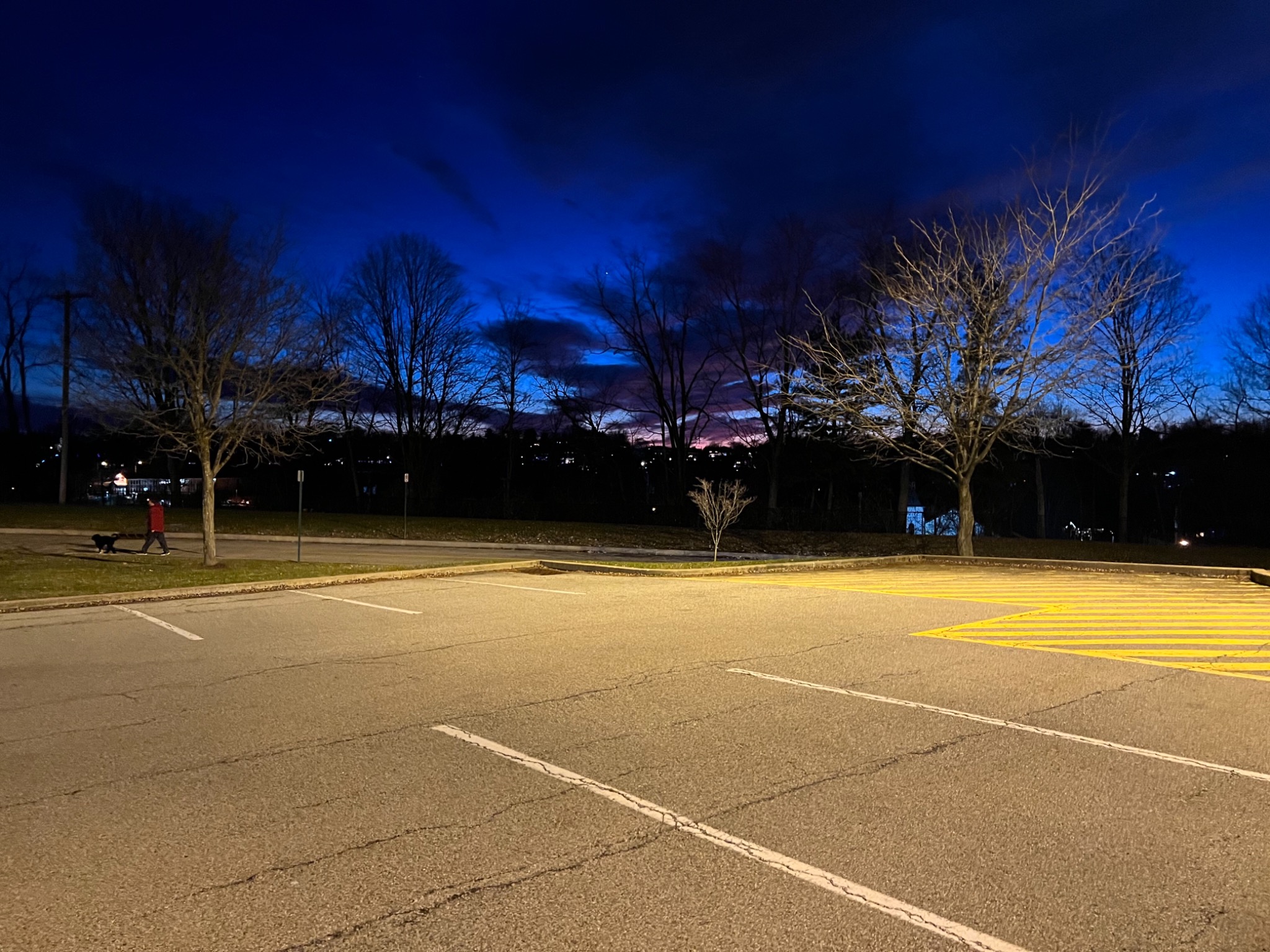 Dusk in December