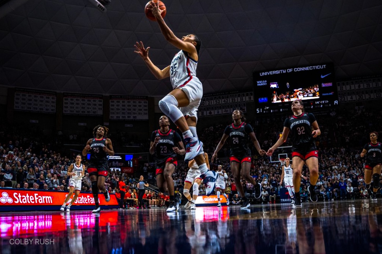 The Test UConn vs Texas / Allison Irons