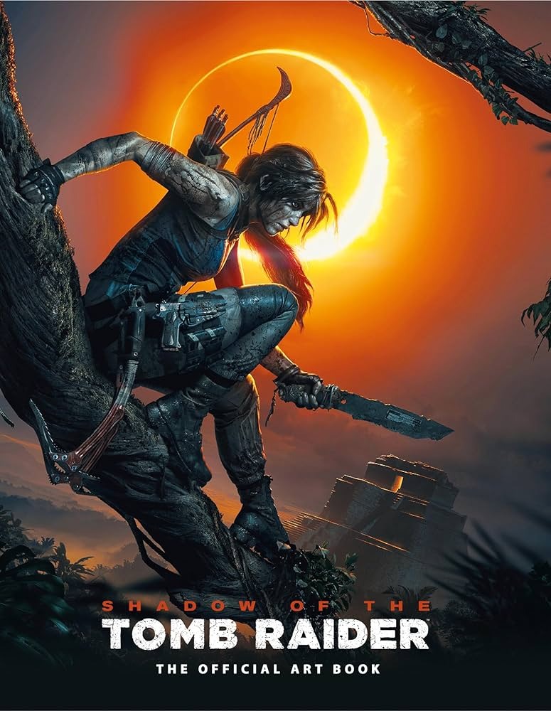 A poster of the game Shadow of Tomb Raider by Crystal Dynamics..