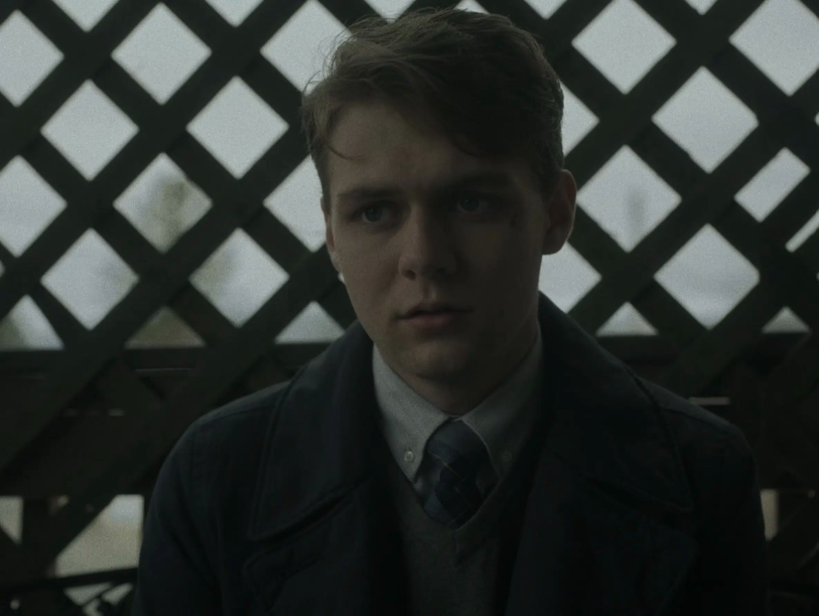 A still from The Whale (2022), showing Thomas.