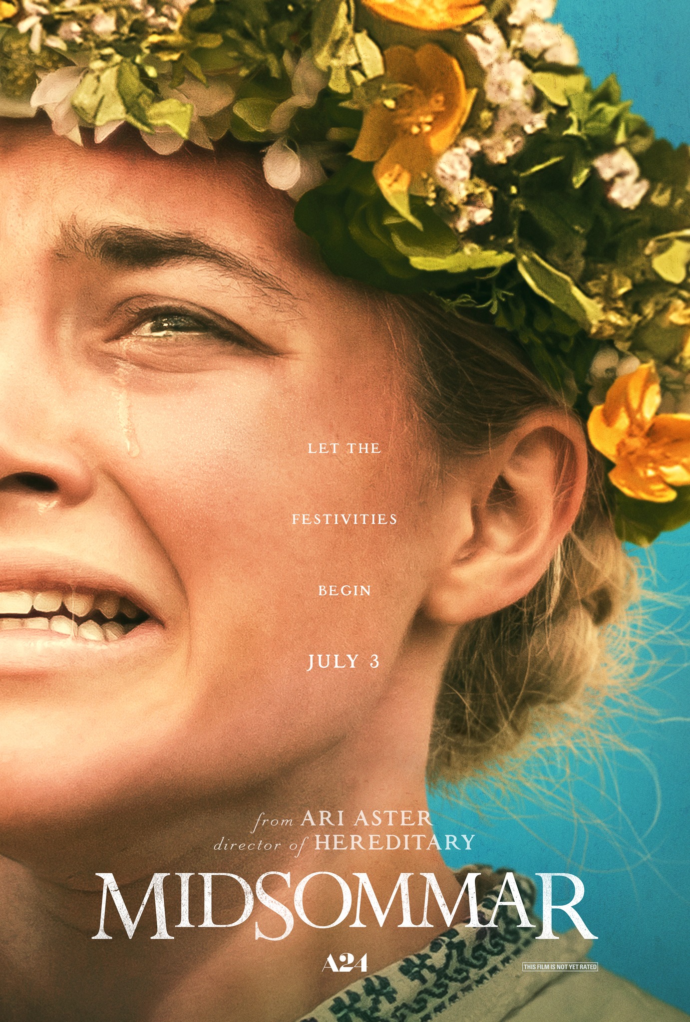 Promotional poster for the movie Midsommar (2019).