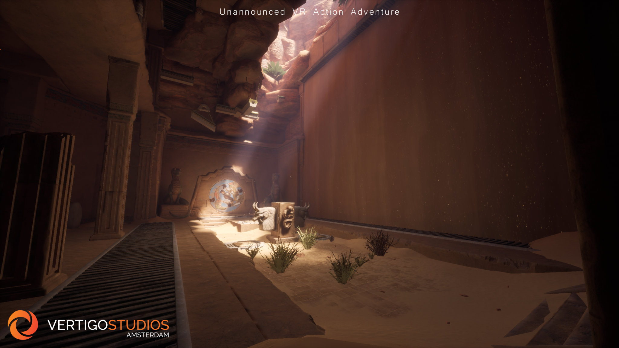 In-game environment from AAA VR narrative design project.