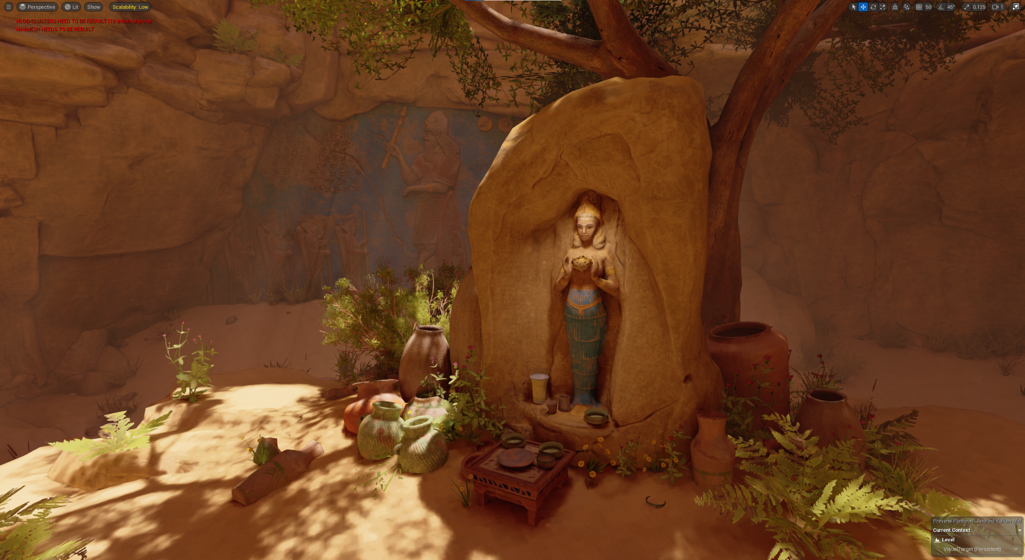 In-game environment from AAA VR narrative design project.