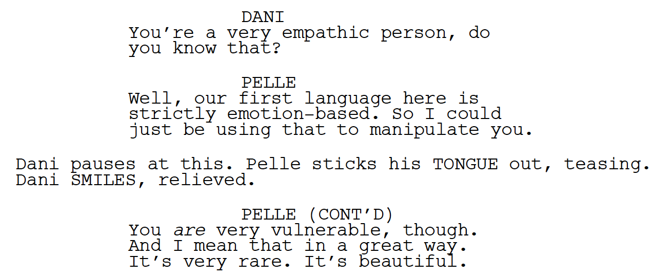 And excerpt from Midsommar (2019).