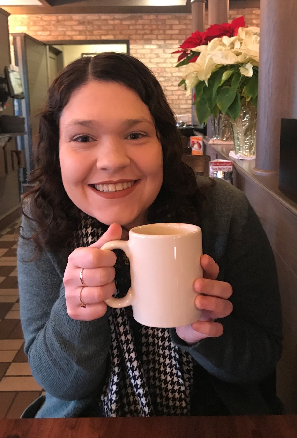 Marisa at Coffee Shop