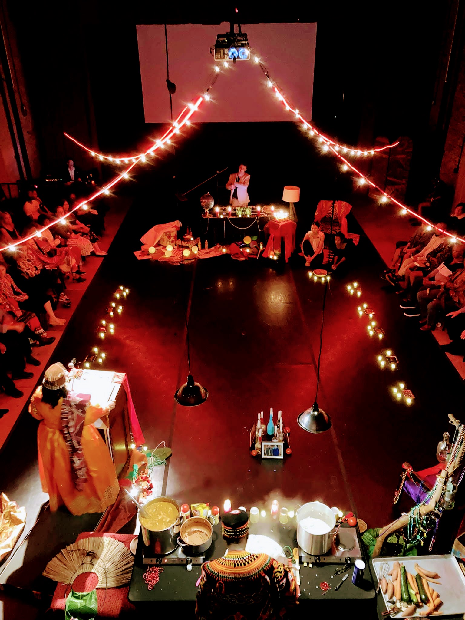 French theater in translation documentary food ceremony