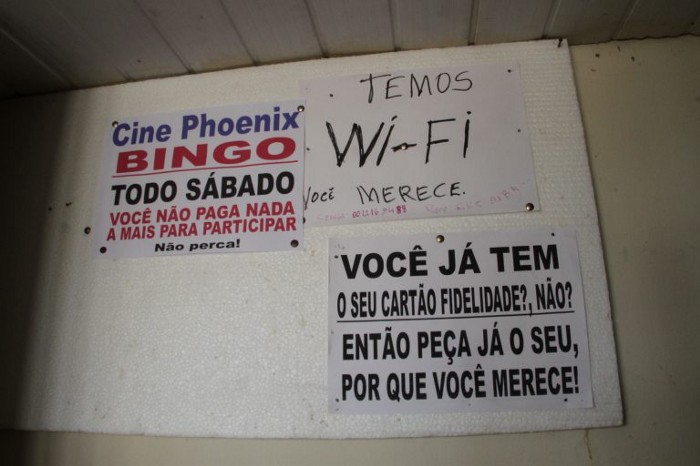 Clientes têm wi-fi gratuito e acesso a bingo.