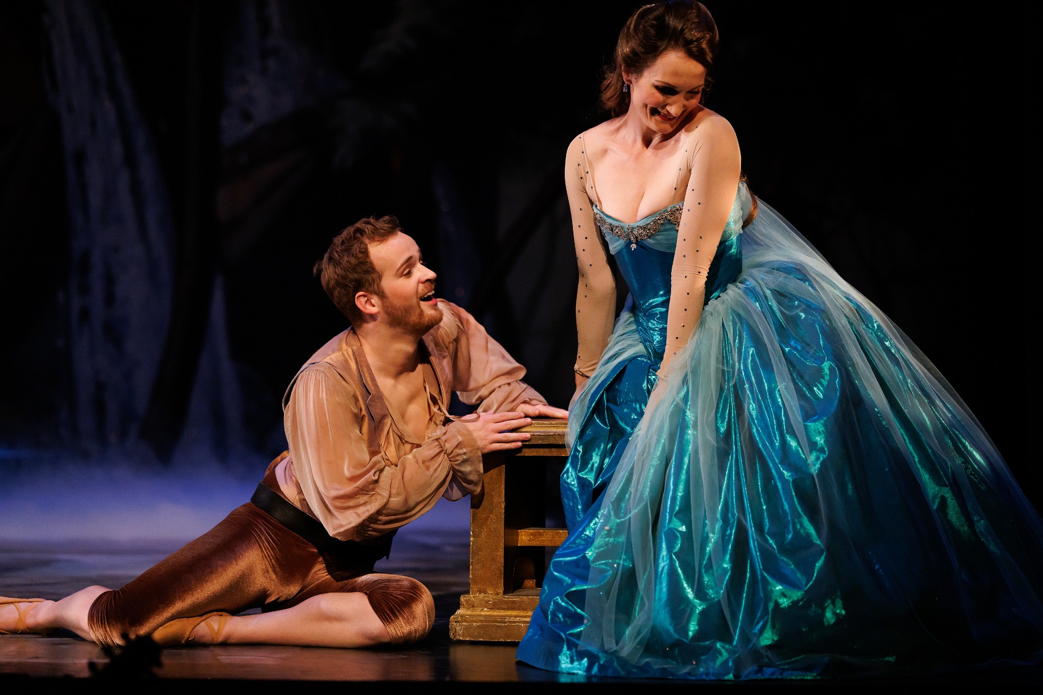 Soprano Meghan Lindsay as Galatea and tenor Antonin Rondepierre as Acis in Opera Atelier's production of Handel's Acis and Galatea. Soprano Meghan Lindsay as Galatea and tenor Antonin Rondepierre as Acis in Opera Atelier's production of Handel's Acis and Galatea.