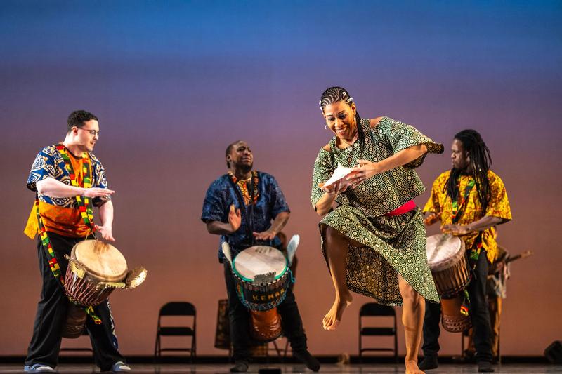 Photo of Lua Shayenne Dance Company in Journey to the Motherland.