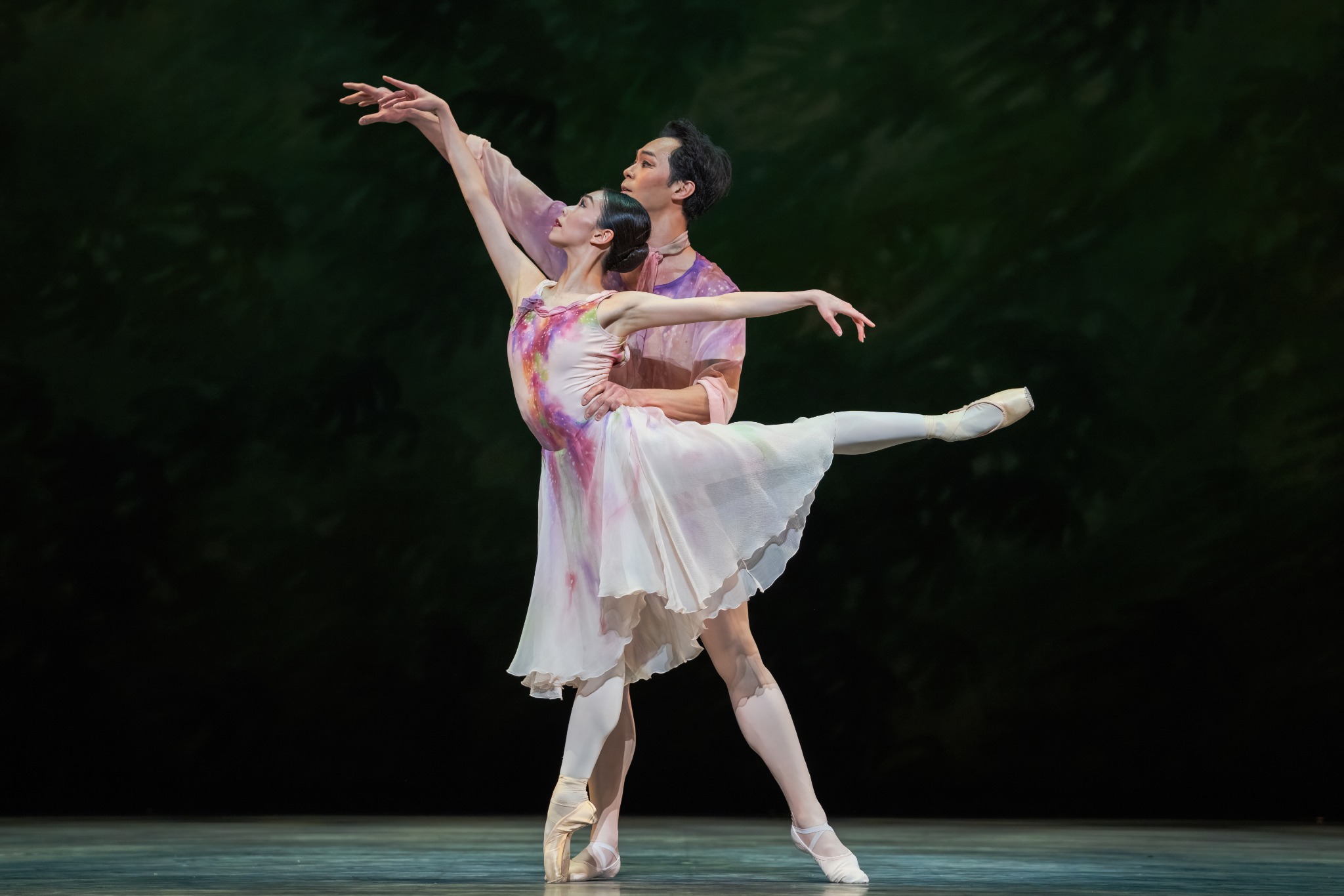 Tirion Law and Naoya Ebe in The Leaves are Fading. Tirion Law and Naoya Ebe in The Leaves are Fading.