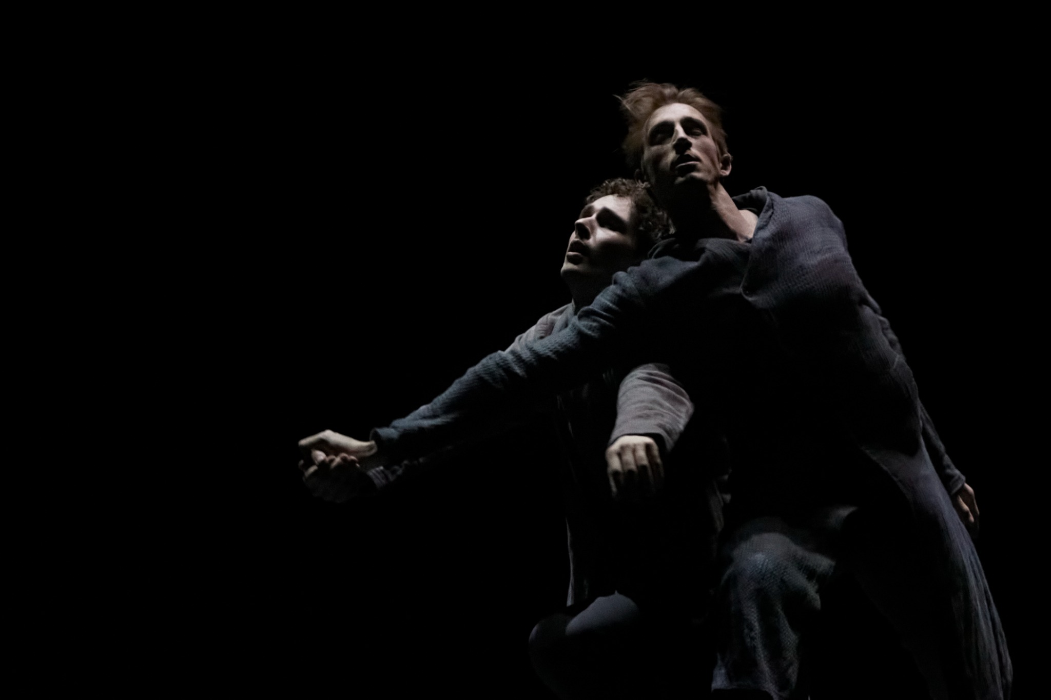 Aidan Tully and Ben Rudisin in Flight Pattern. Courtesy of The National Ballet of Canada.