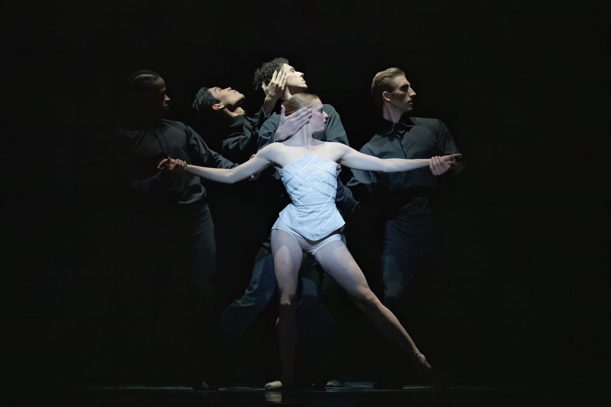 Artists of The Ballet in Bolero.