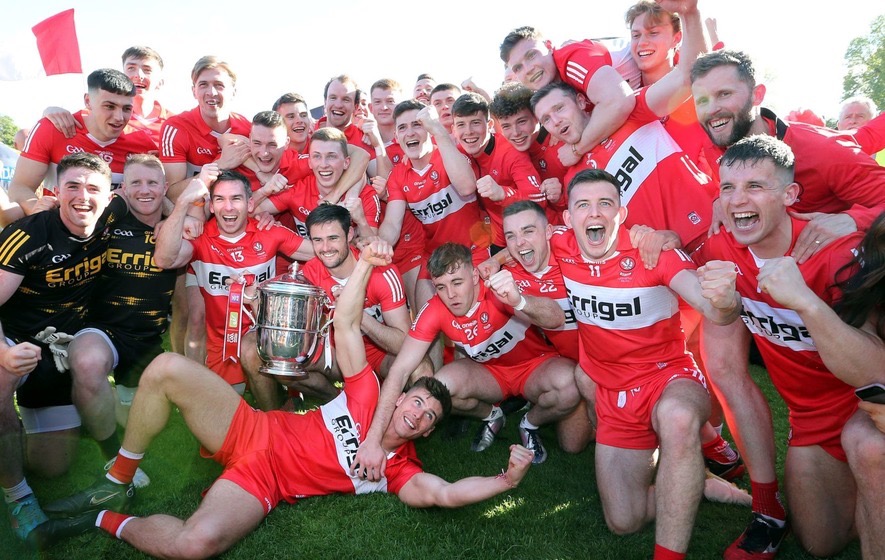 Derry 2022 Ulster Champions, Clones, Donegal