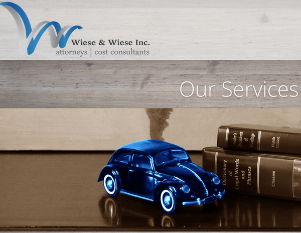 Wiese&Wiese website copywriting