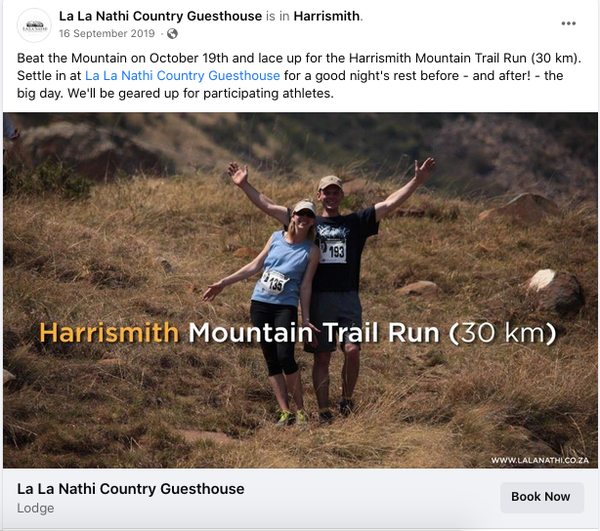 Social Media Full Suite Management | La La Nathi Country Guesthouse