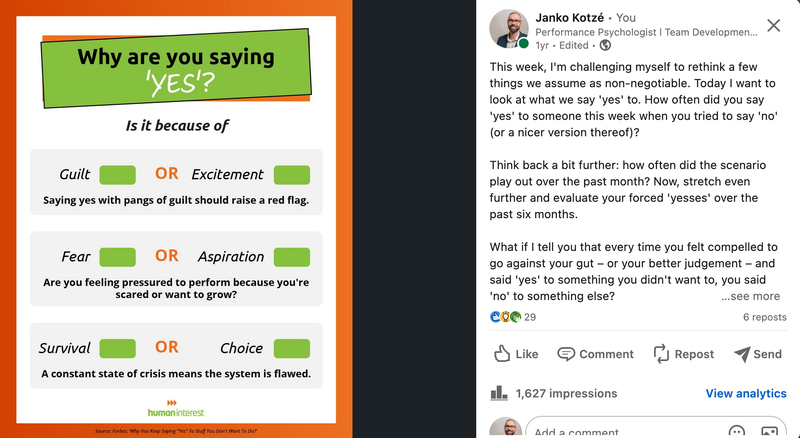 Ghostwriting for Janko Kotzé