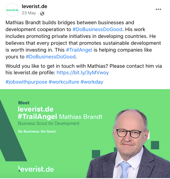 Social Media Posts Copywriting | Leverist.de